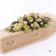 Rose, Orchid and Calla Lily Casket Spray 4ft